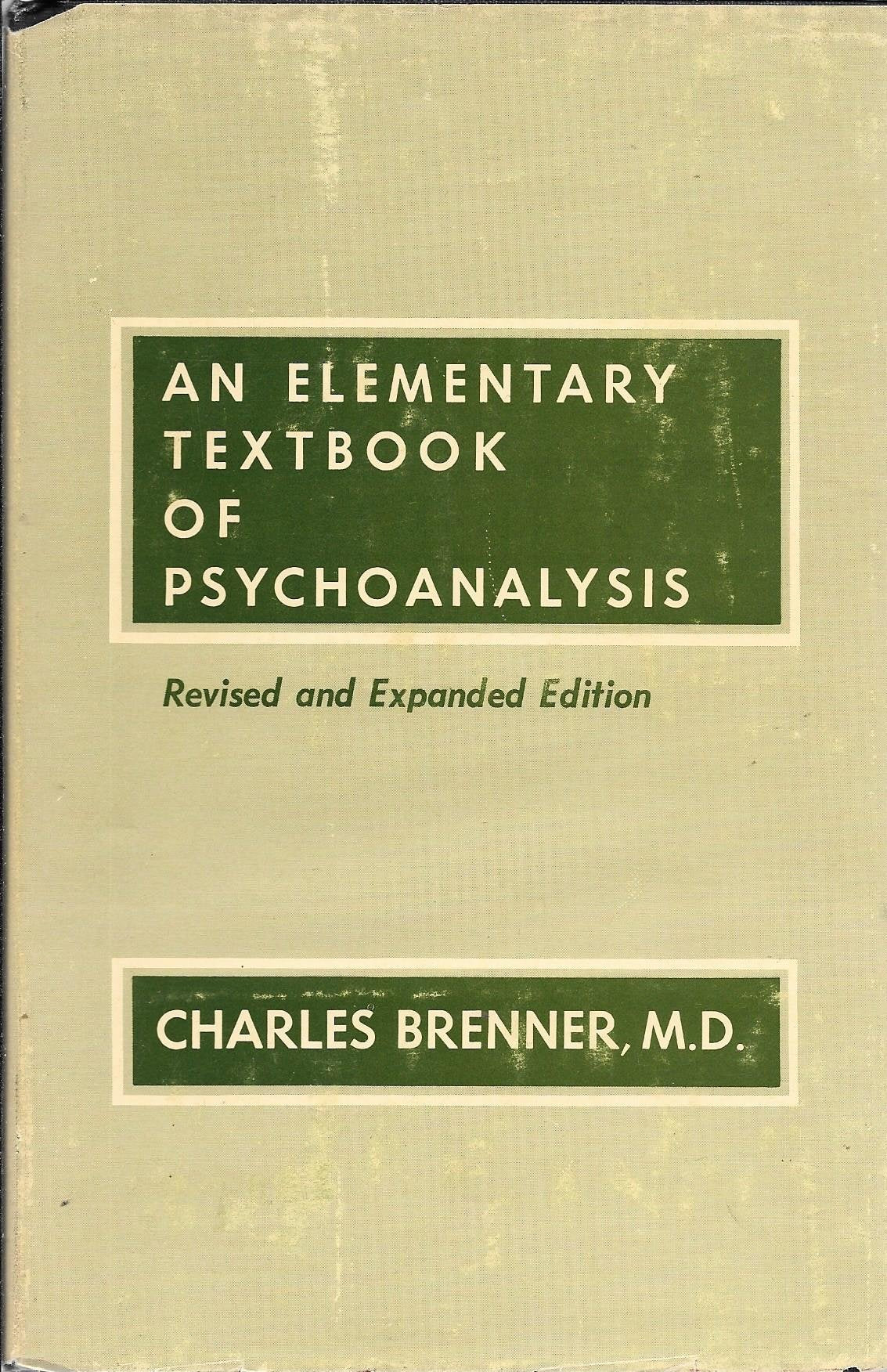 Elementary Textbook of Psychoanalysis,Used