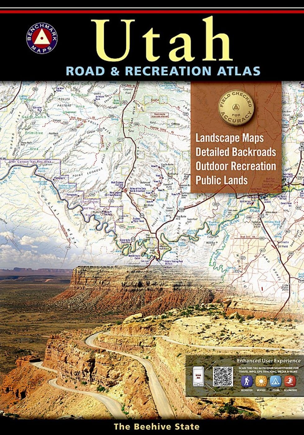 Benchmark Utah Road & Recreation Atlas, 6Th Edition,New