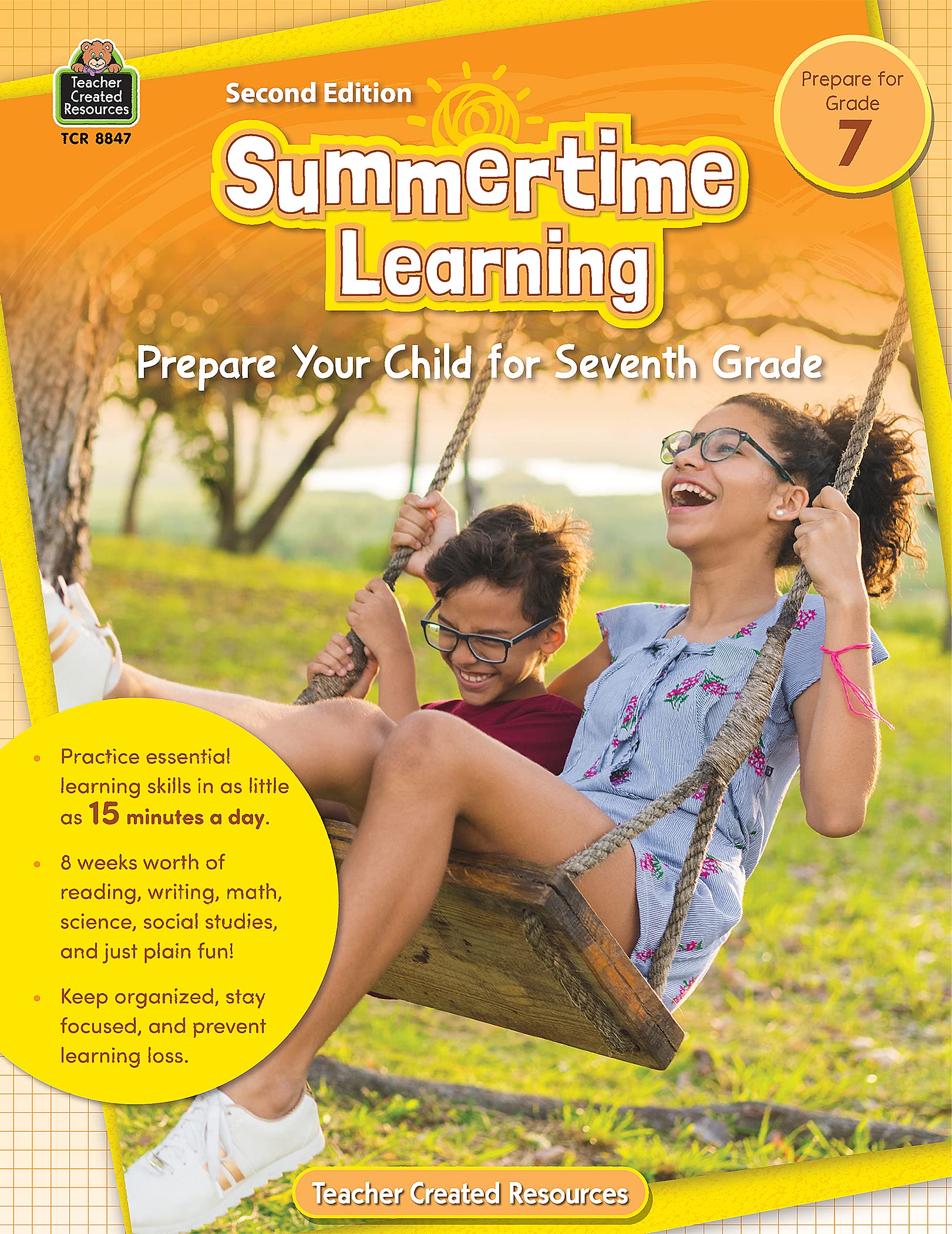 Summertime Learning, Second Edition (Prep. For Gr. 7),Used