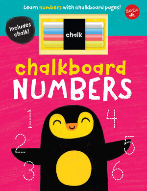 Chalkboard Numbers: Learn Numbers With Chalkboard Pages! (Chalkboard Concepts)