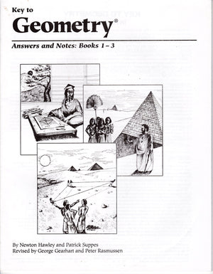 Key to Geometry, Books 13, Answers and Notes (KEY TO...WORKBOOKS),Used