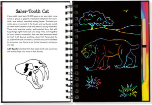 Scratch & Sketch Wild Cats (Trace Along),Used
