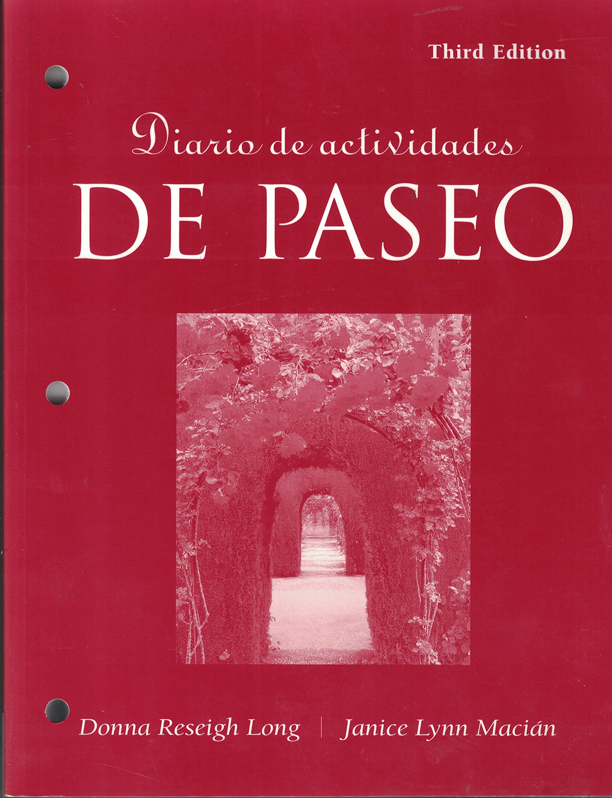 Diario De Actividades (With Audio Cd) For De Paseo: Curso Intermedio De Espanol, 3Rd (Spanish And English Edition),Used
