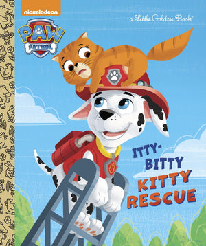 The Ittybitty Kitty Rescue (Paw Patrol) (Little Golden Book),New