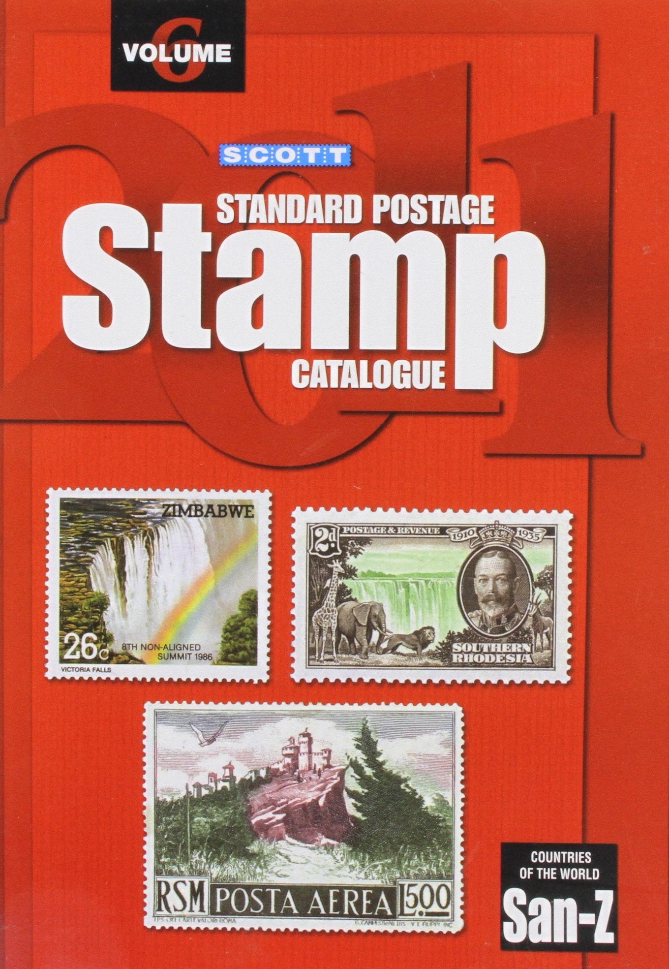 Scott 2011 Standard Postage Stamp Catalogue, Vol. 6: Countries of the World SanZ,Used