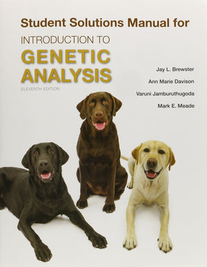 Solutions Manual for Introduction to Genetic Analysis,Used