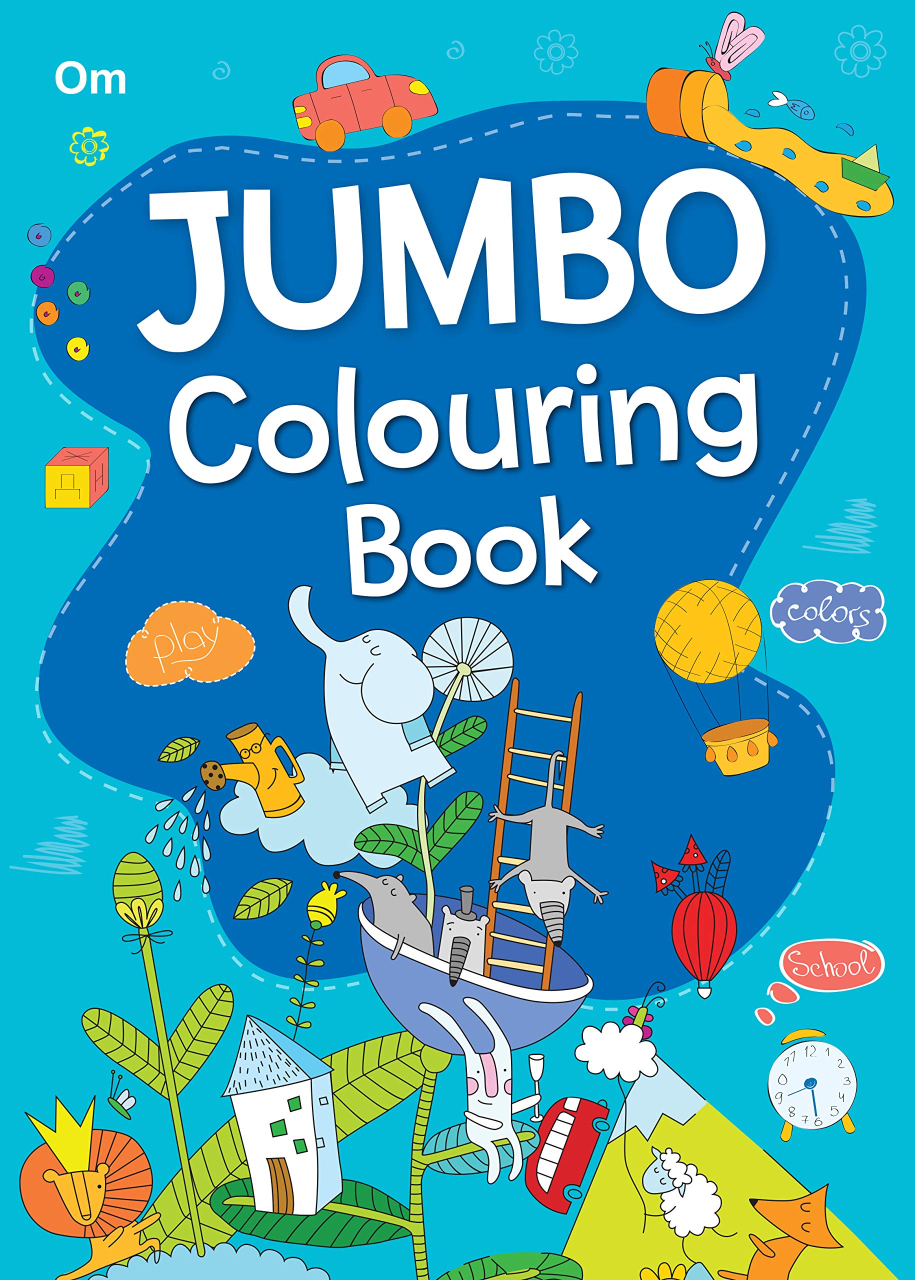 Colouring Book : Jumbo Colouring Book For Kids
