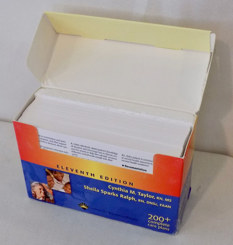 Nursing Diagnosis Cards,Used