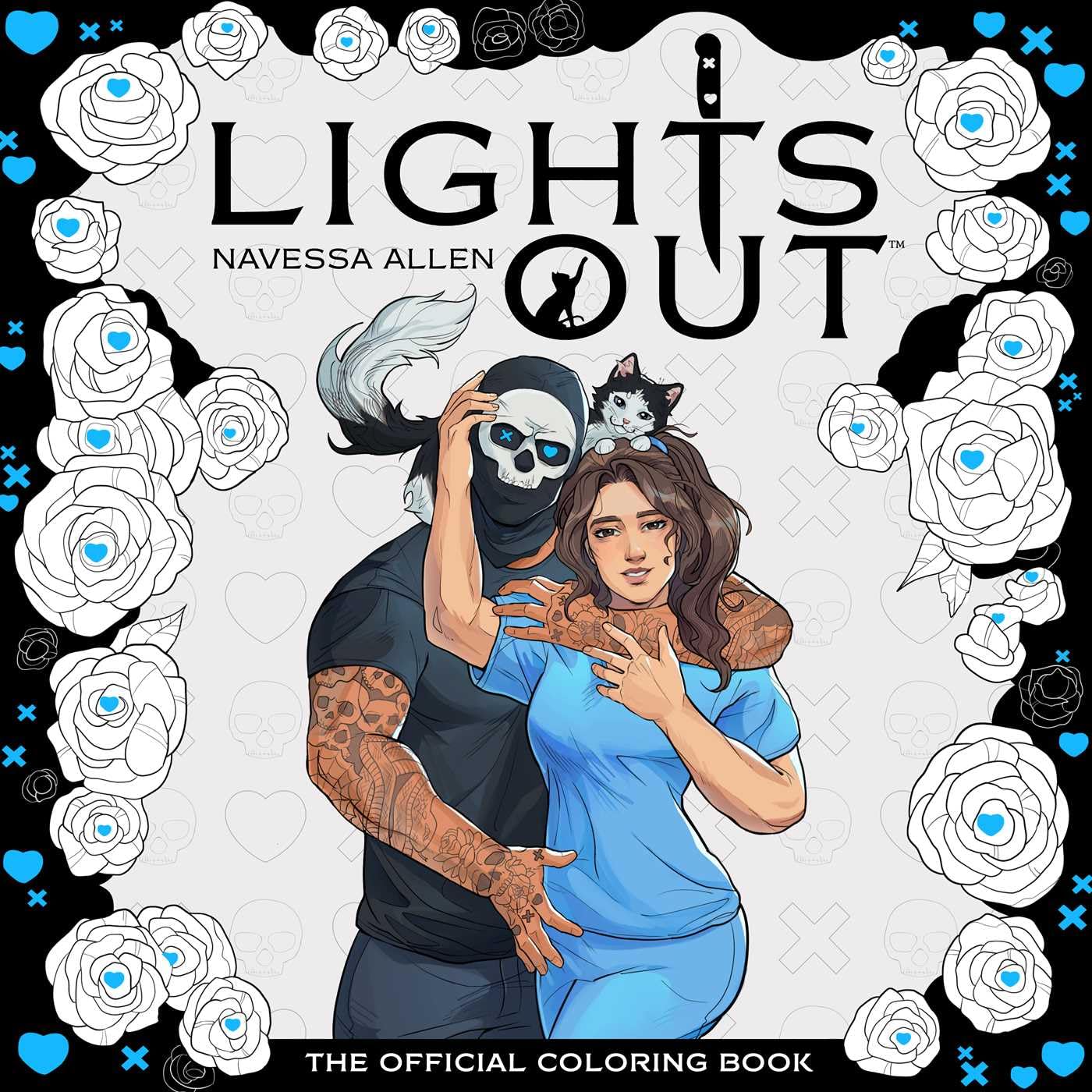 Lights Out: The Official Coloring Book: PageTurning Scenes (And A Few Cat Cameos) From Navessa AllenS Into Darkness