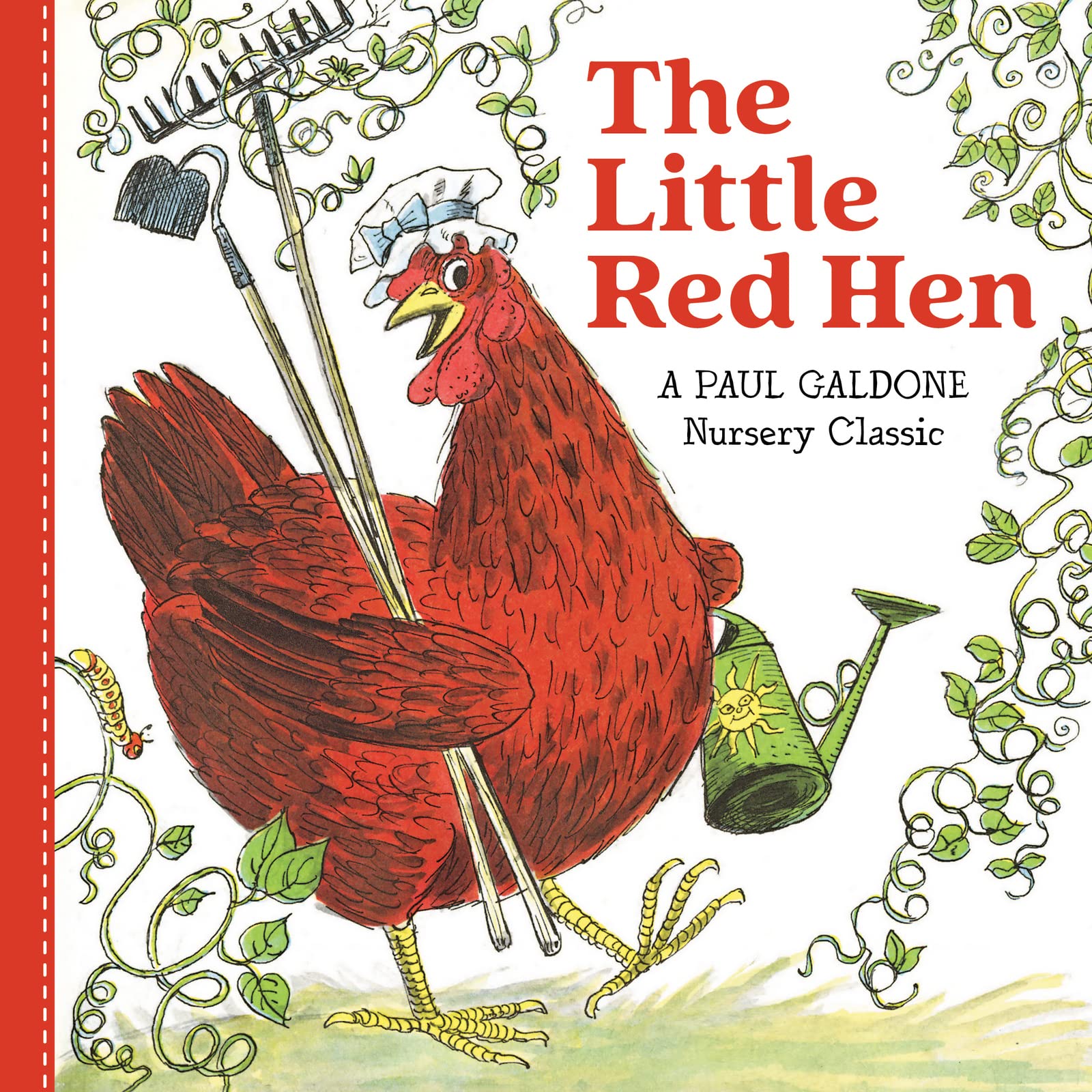 The Little Red Hen Board Book (Paul Galdone Nursery Classic),Used