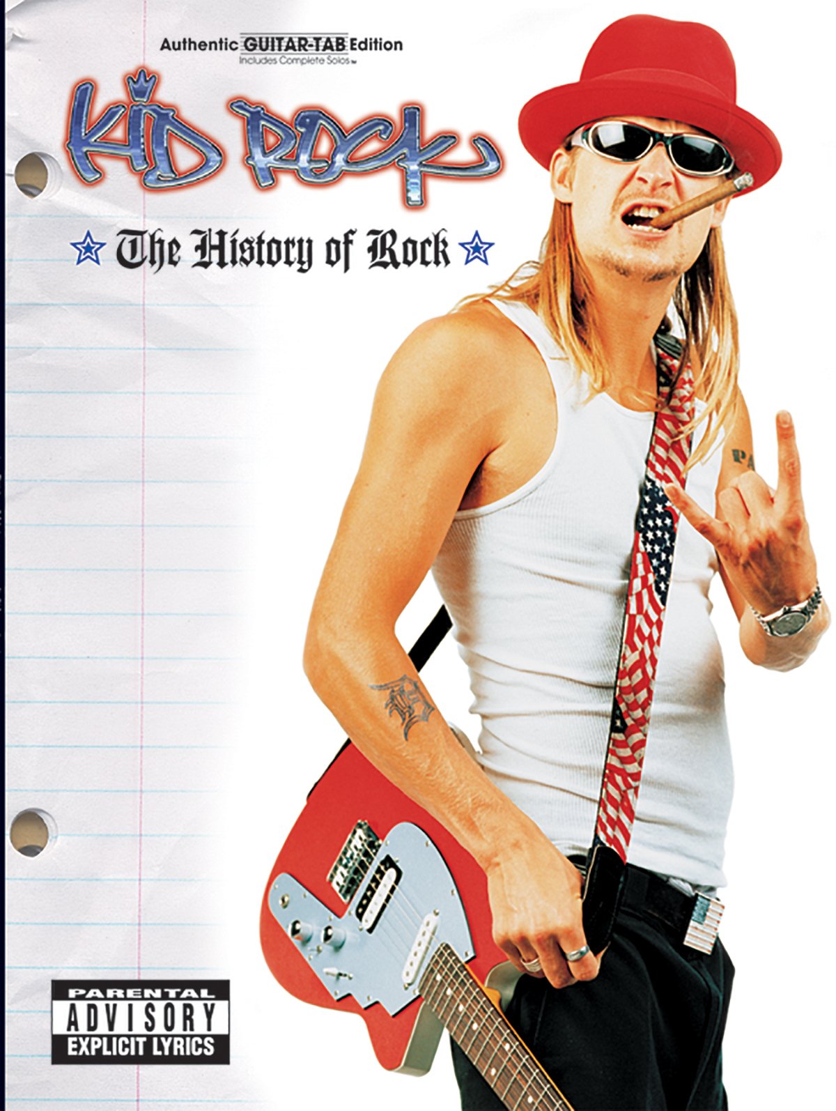 Kid Rock  The History of Rock: Authentic Guitar TAB,Used