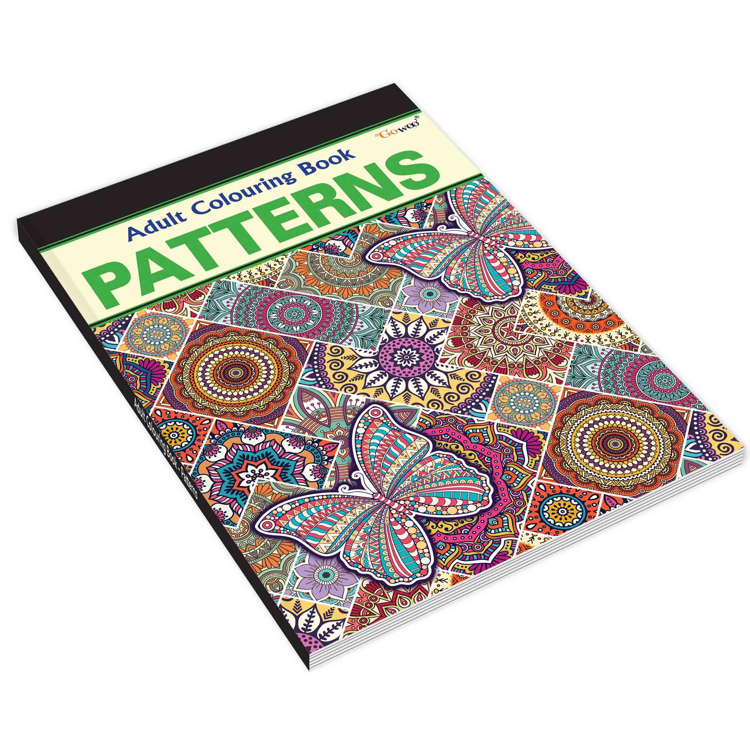 Patterns - Adult Colouring Book : Art Therapy Book For Relaxation, Patterns Designs Colouring For Creative Minds, Coloring For Stress Relief