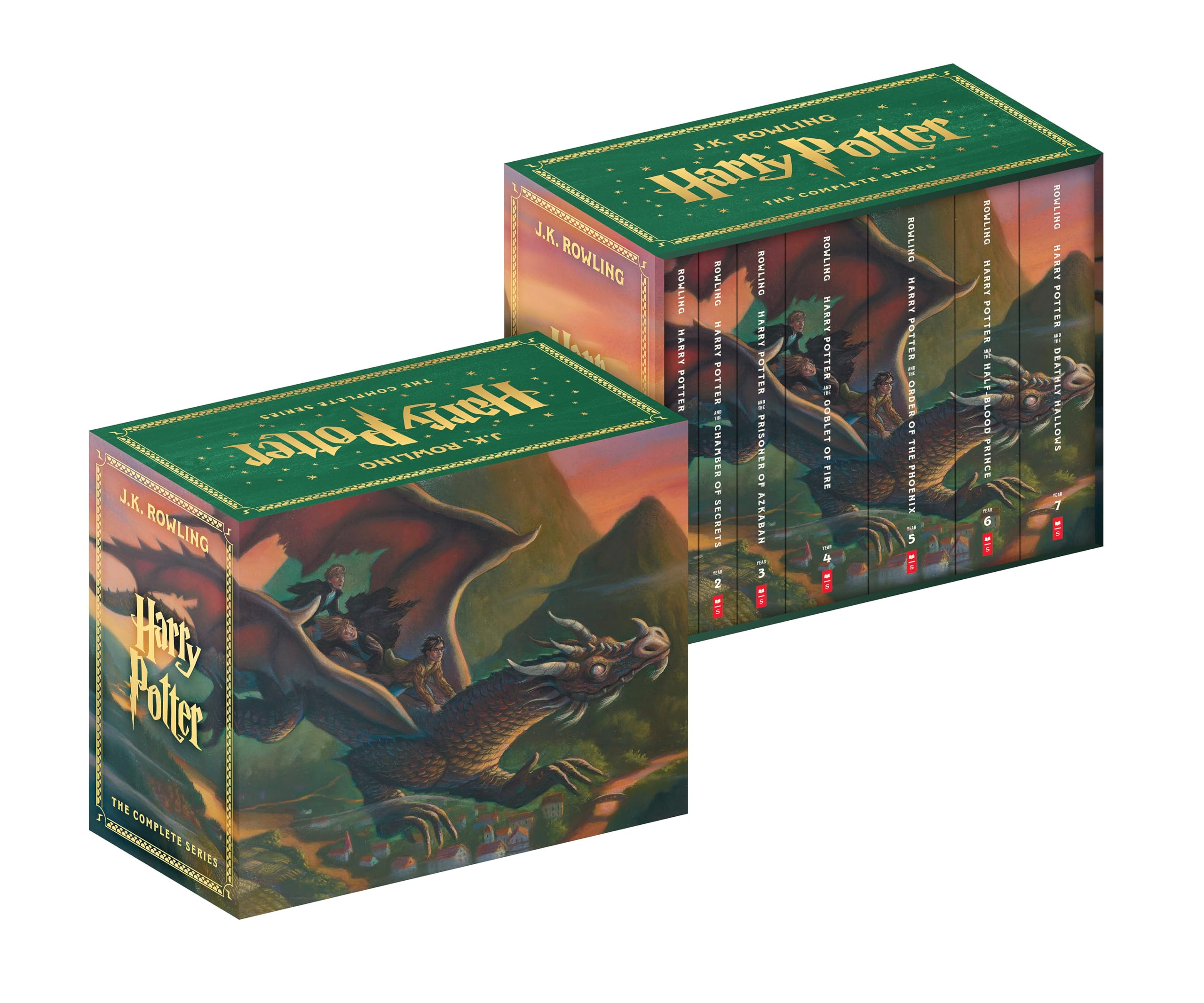 Harry Potter Paperback Box Set (Books 17),New