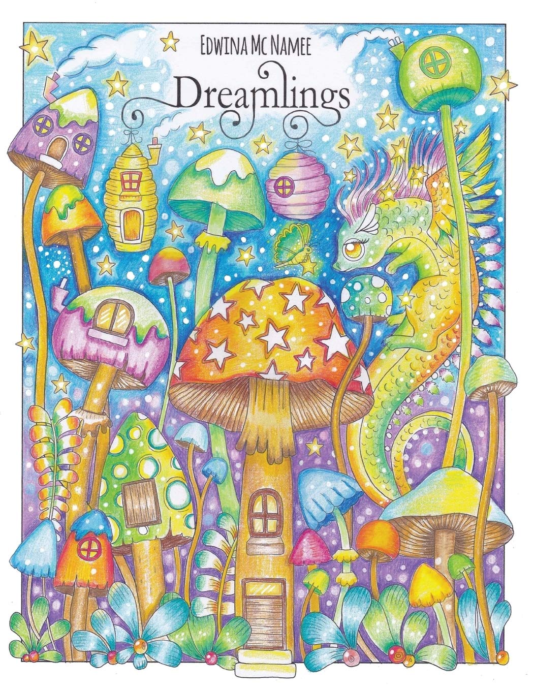 Dreamlings: A magical coloring book,New