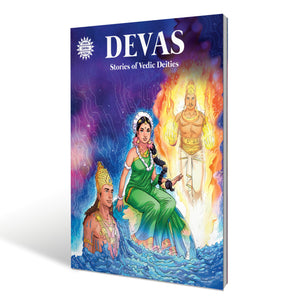Devas  Stories Of The Hindu Deities | Illustrated Indian Mythology Comic Book | Tales Of Indra, Agni, Varuna & More | Amar Chitra Katha