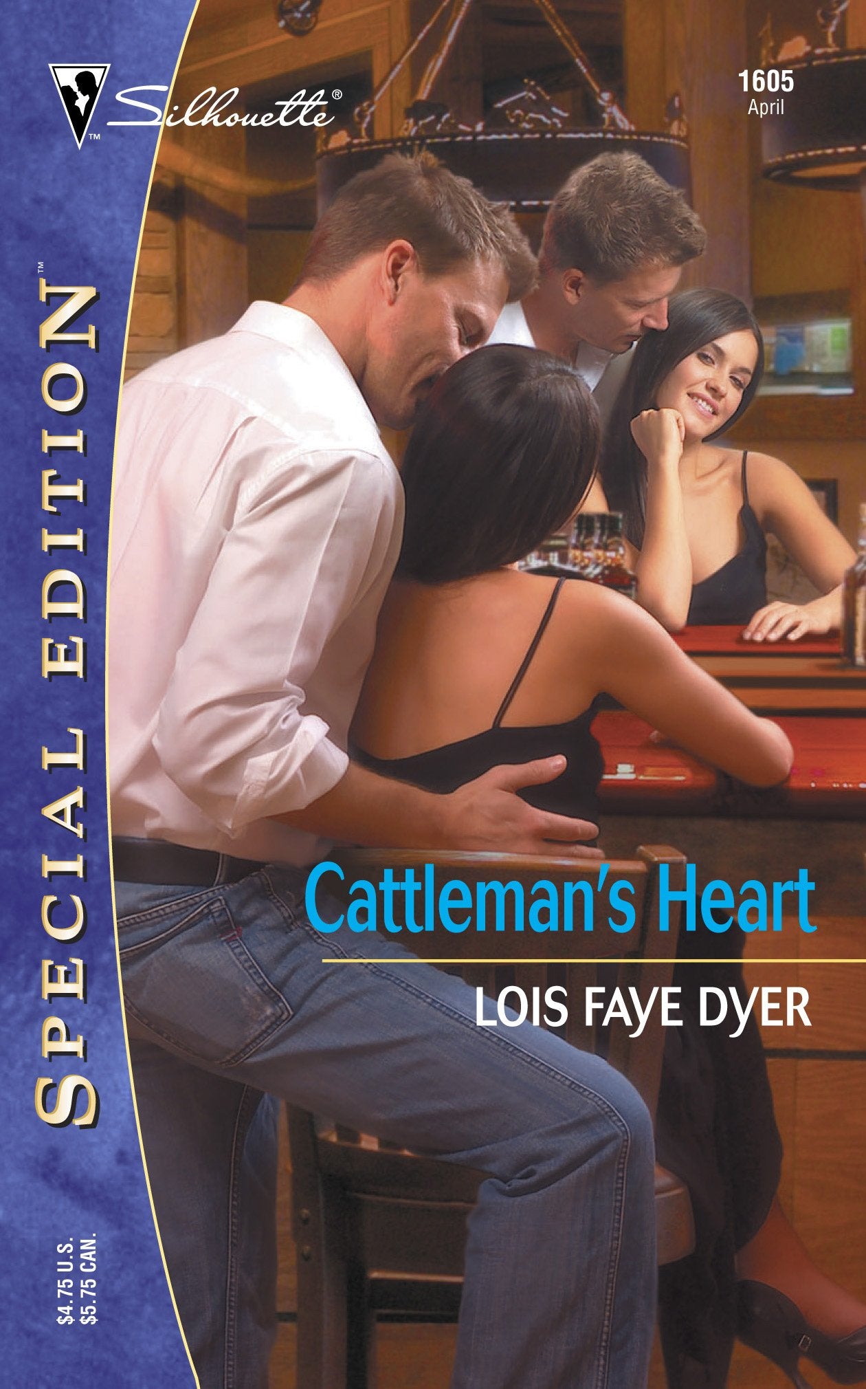 Cattleman's Heart (Silhouette Special Edition No. 1605),Used