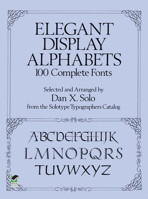 Elegant Display Alphabets (Lettering, Calligraphy, Typography)