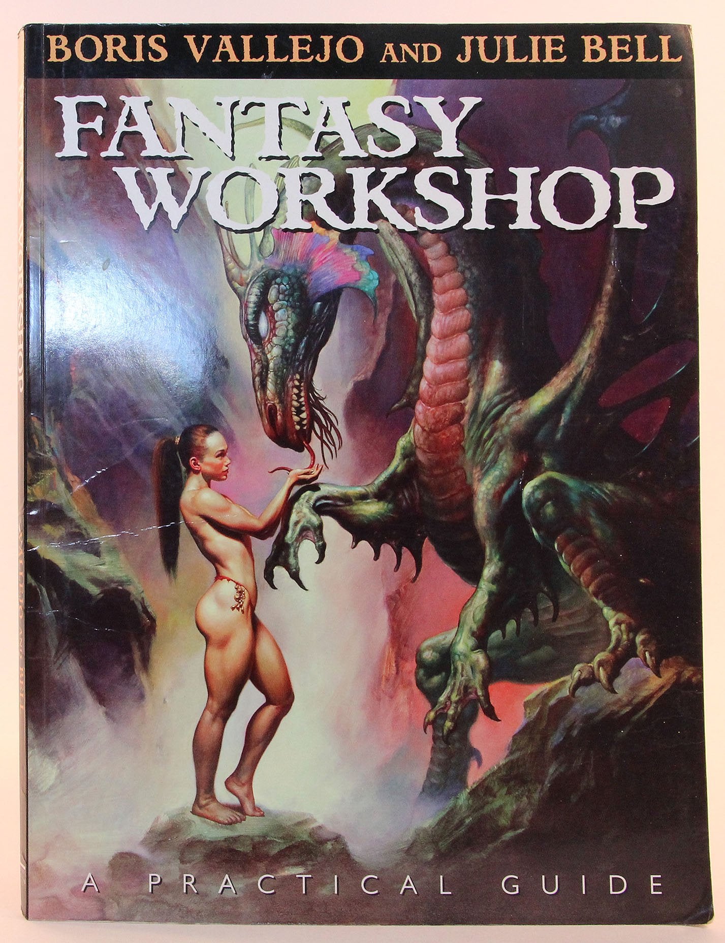 Fantasy Workshop: A Practical Guide: The Painting Techniques of Boris Vallejo and Julie Bell,Used