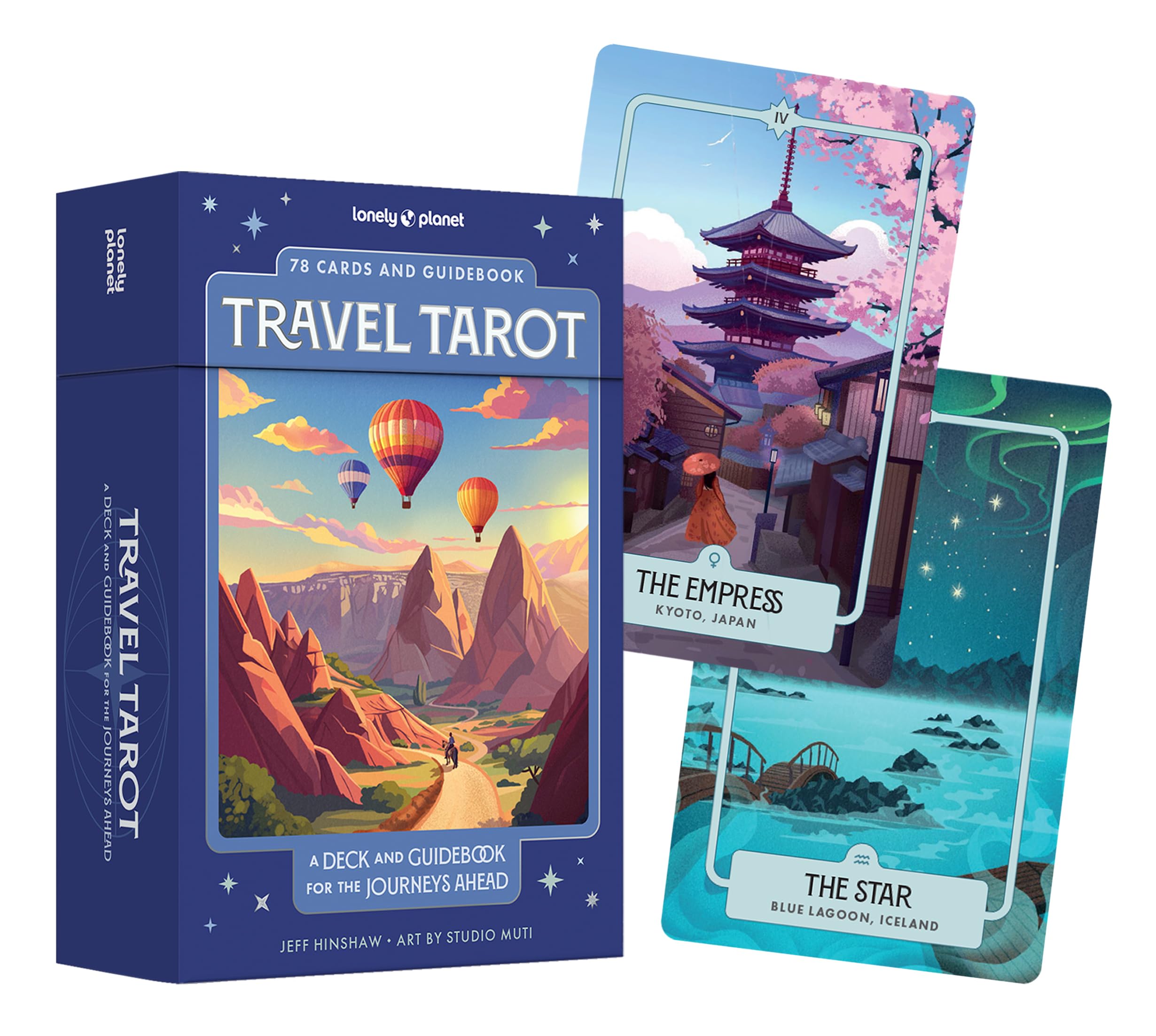 Lonely Planet Travel Tarot: A Deck And Guidebook For The Journeys Ahead