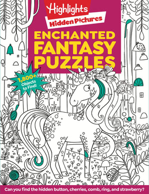 Enchanted Fantasy Puzzles (Highlights Hidden Pictures),Used