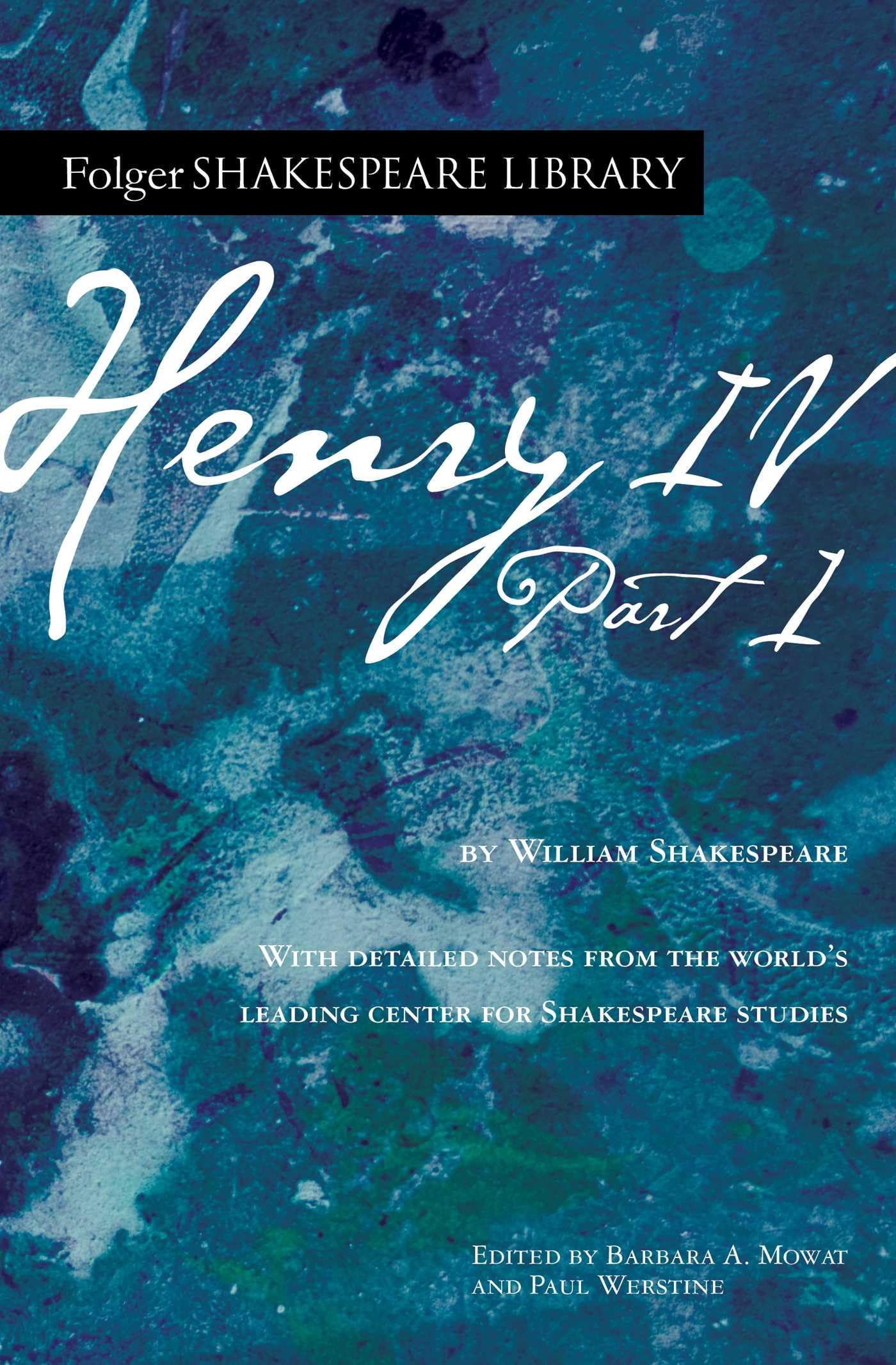 Henry Iv, Part 1 (Folger Shakespeare Library)
