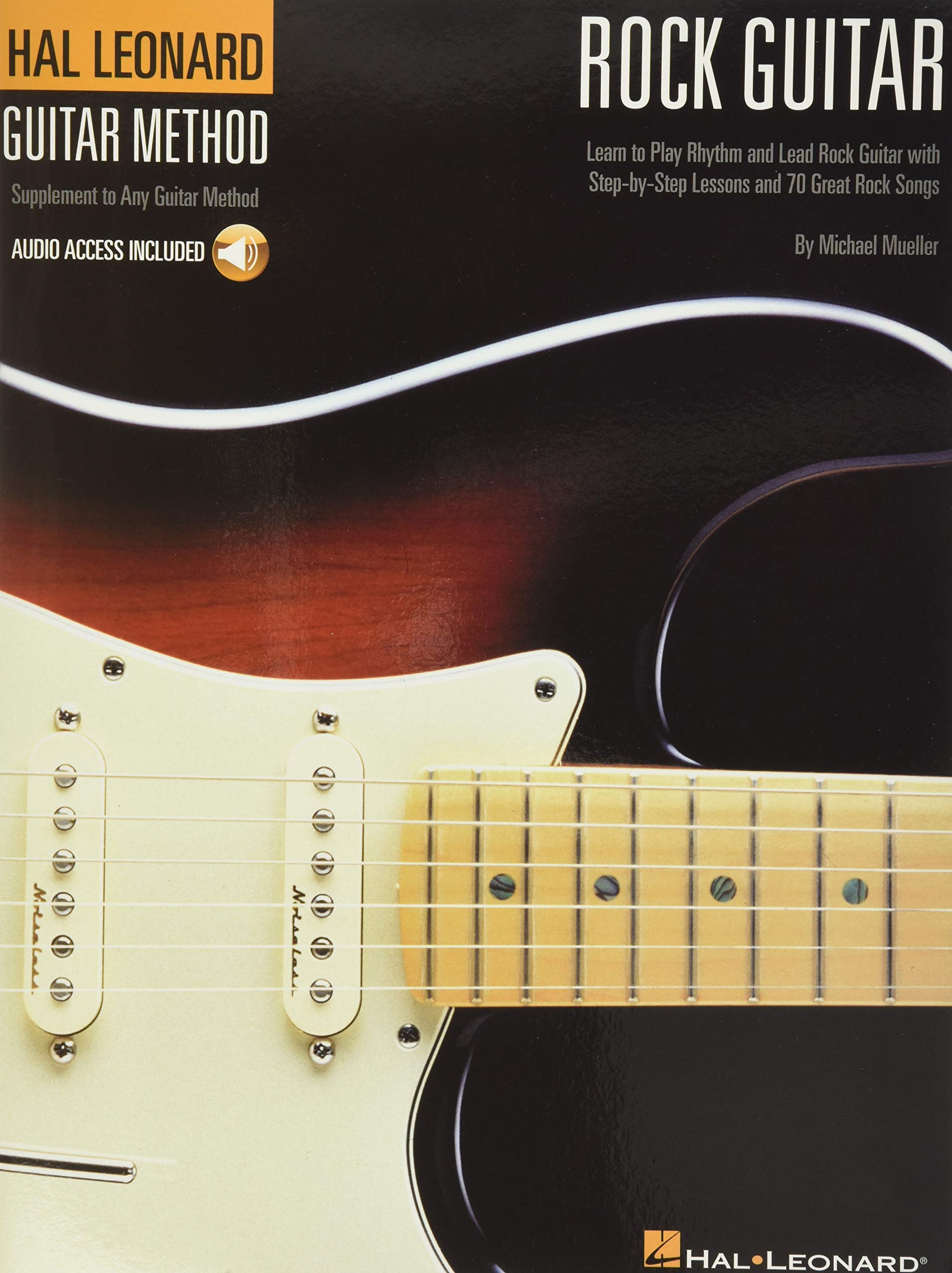 Hal Leonard Rock Guitar Method Book/Online Audio (Hal Leonard Guitar Method (Songbooks)),New