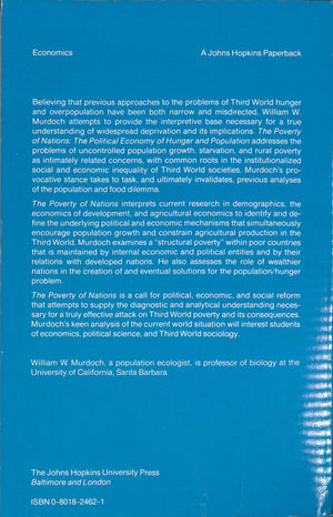 The Poverty of Nations: The Political Economy of Hunger and Population,Used