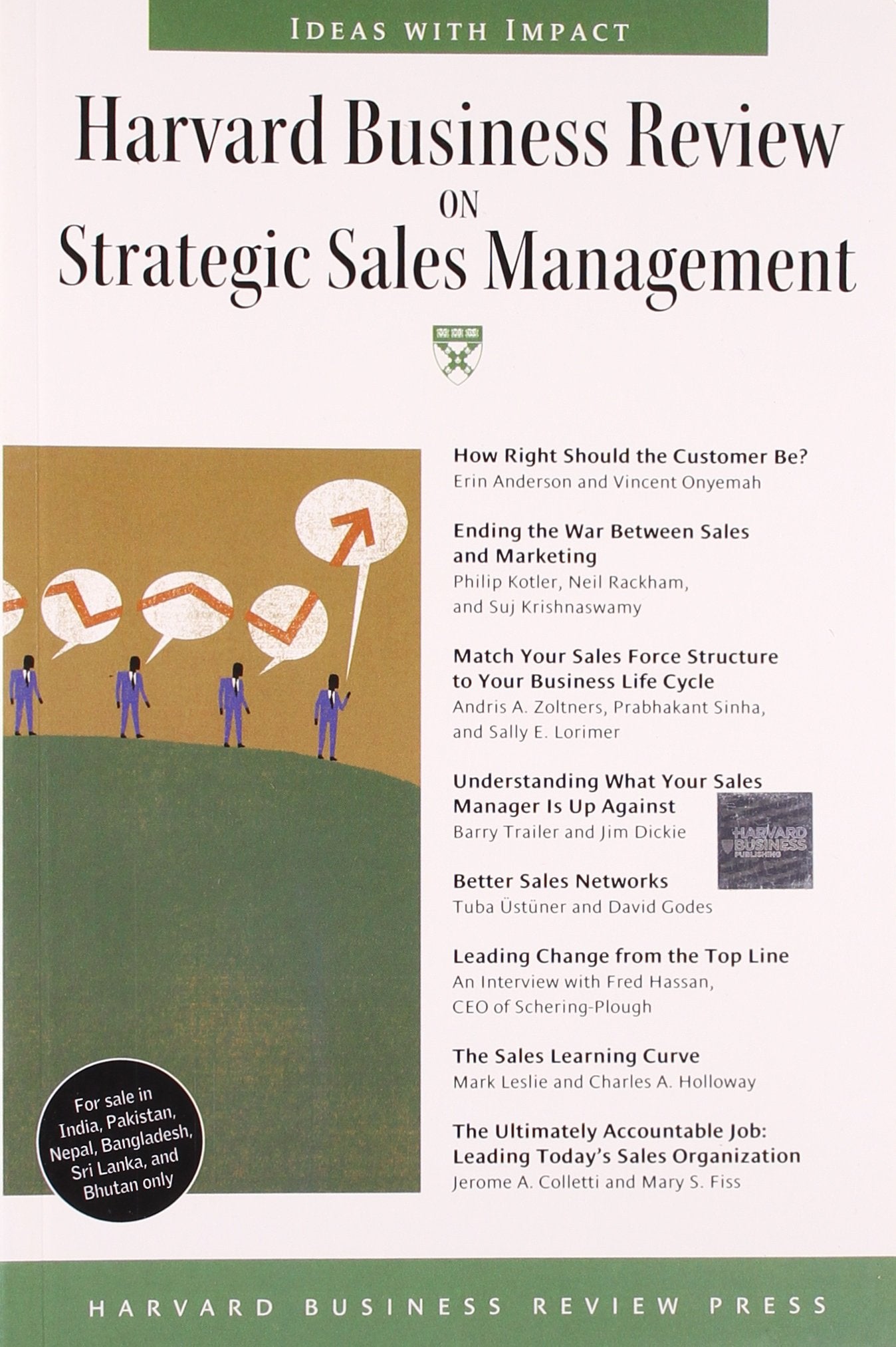 Harvard Business Review on Strategic Sales Management (Harvard Business Review Paperback Series),New