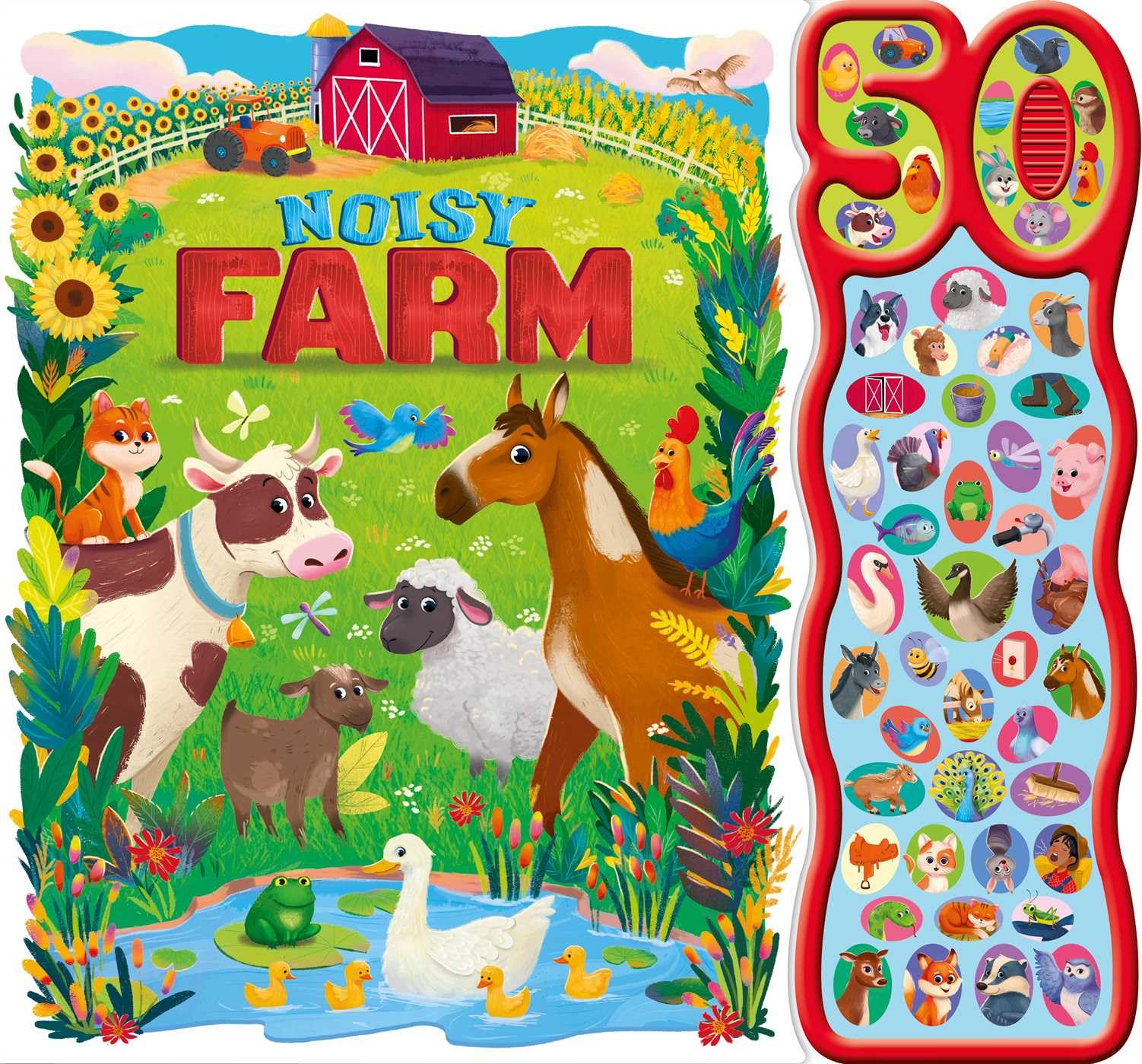 Noisy Farm: with 50 Fun Sound Buttons,New