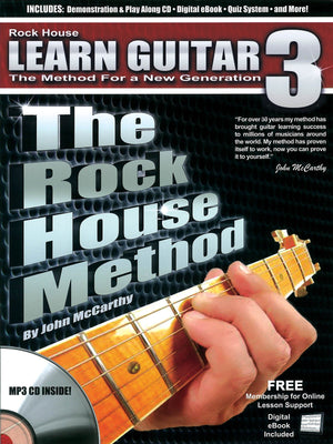 The Rock House Method: Learn Guitar 3: The Method for a New Generation,Used