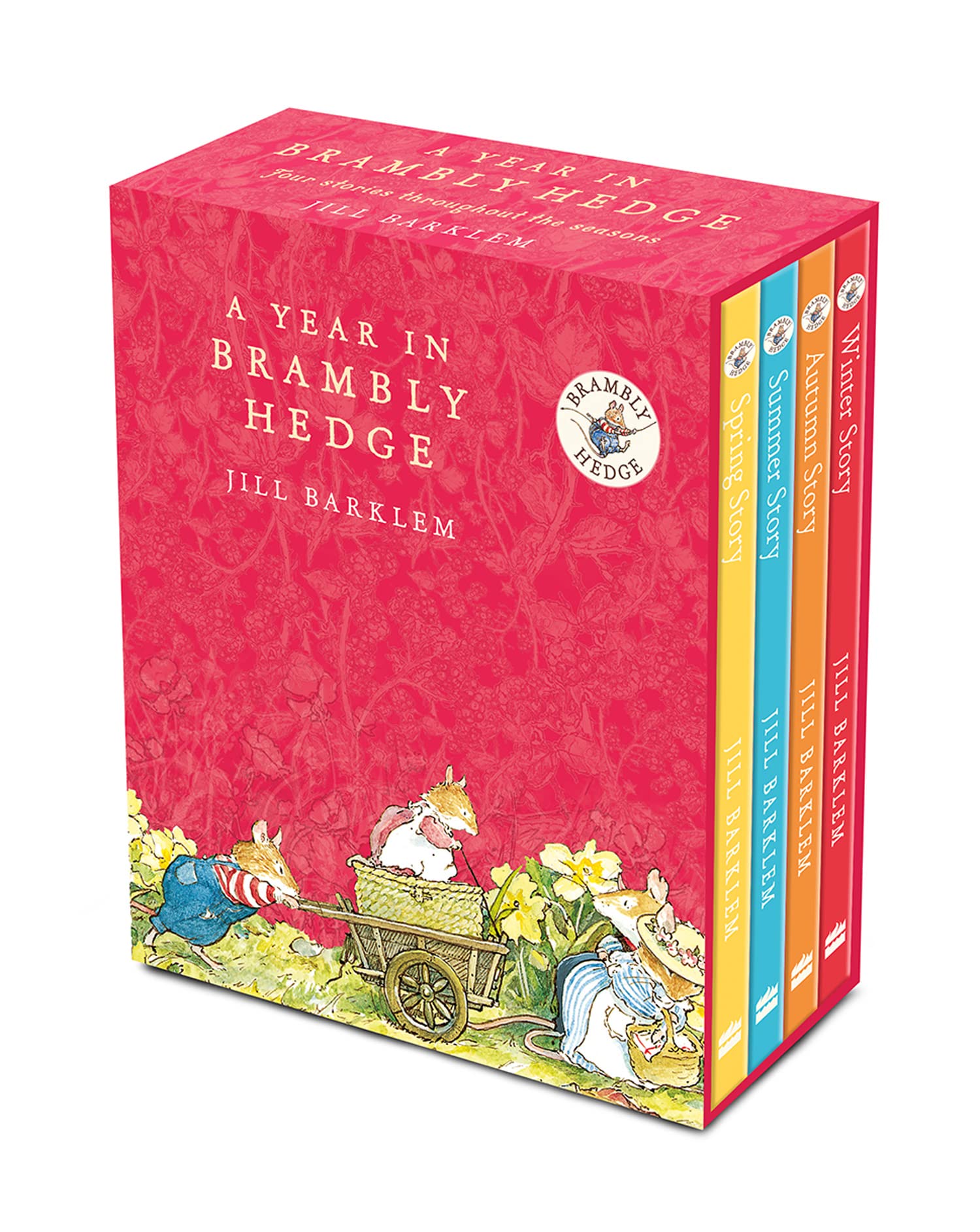 A Year in Brambly Hedge: Celebrating forty years of Brambly Hedge with this beautiful storybook gift set,Used
