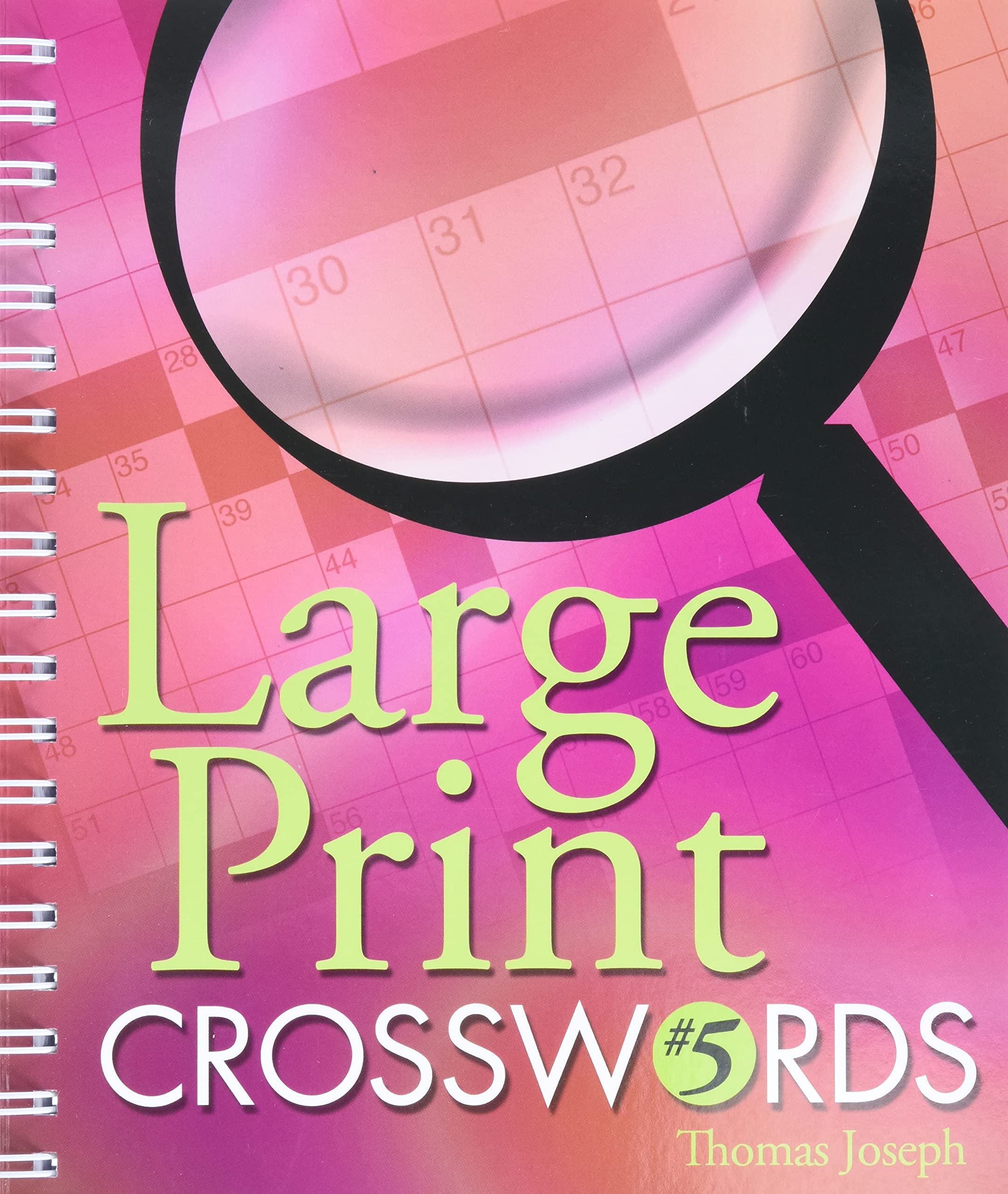 Large Print Crosswords #5,Used