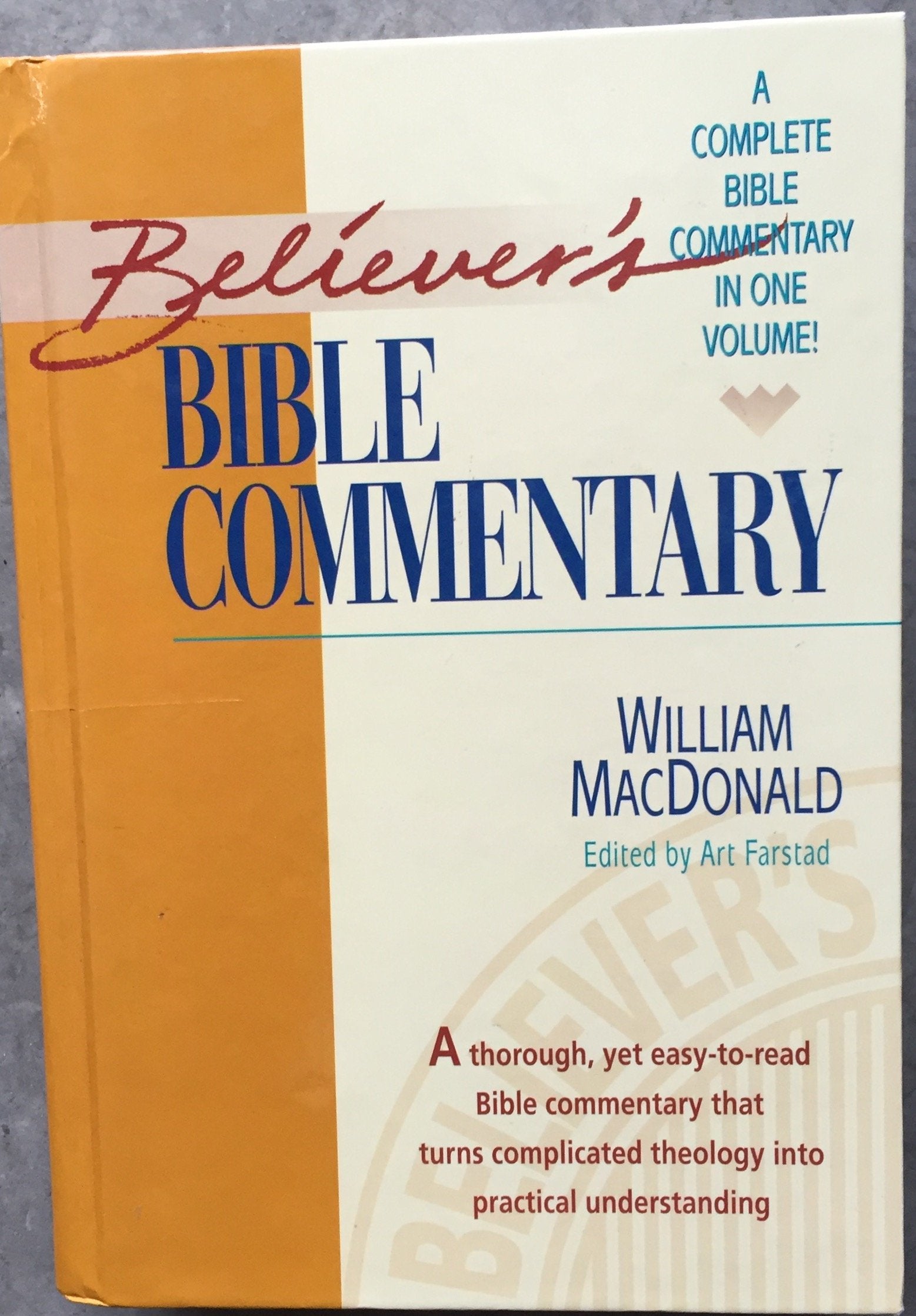 HarperCollins Believer's Bible Commentary - Insightful Analysis and Reflection