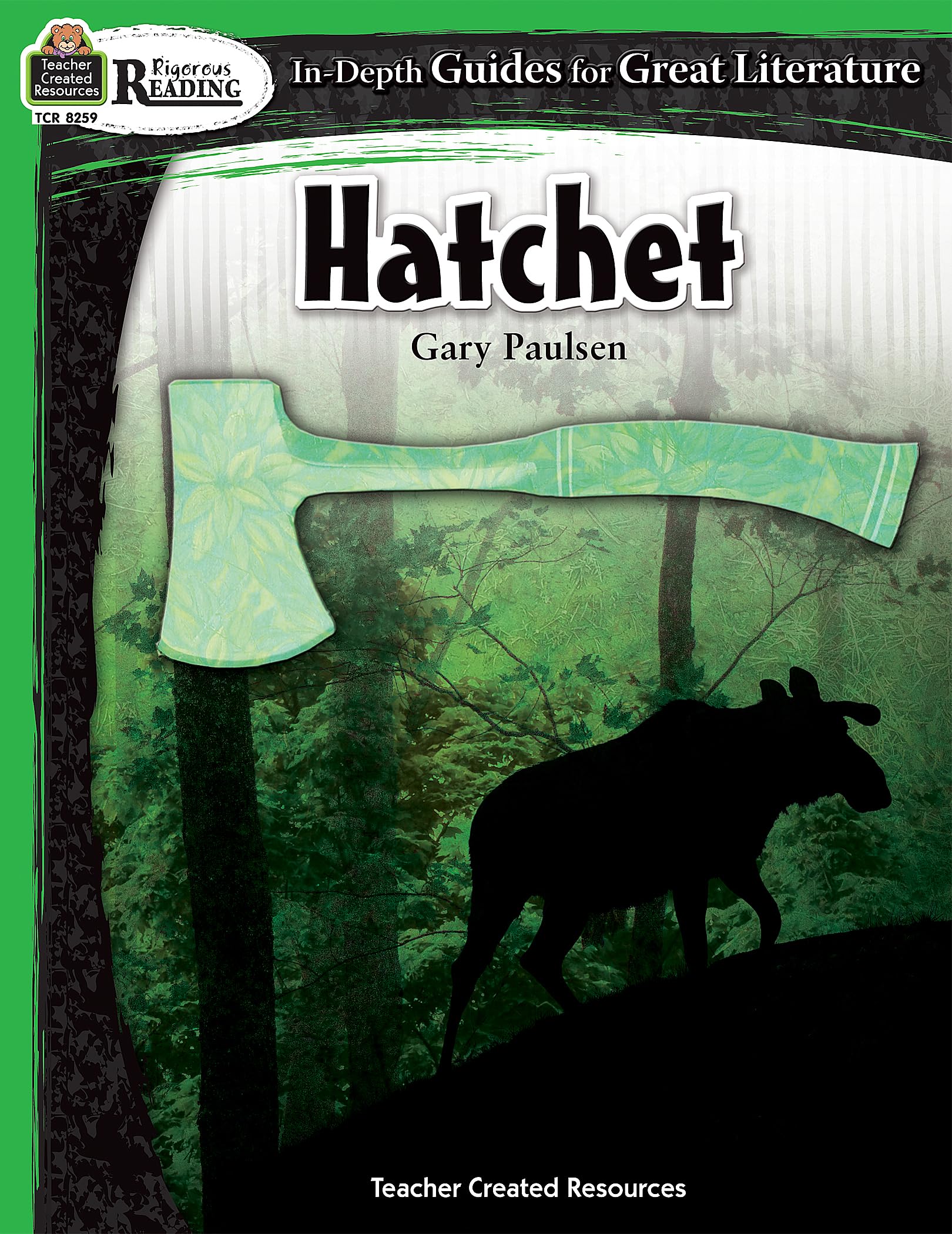 Rigorous Reading: Hatchet (InDepth Guides for Great Literature), Grades 58 from Teacher Created Resources,Used