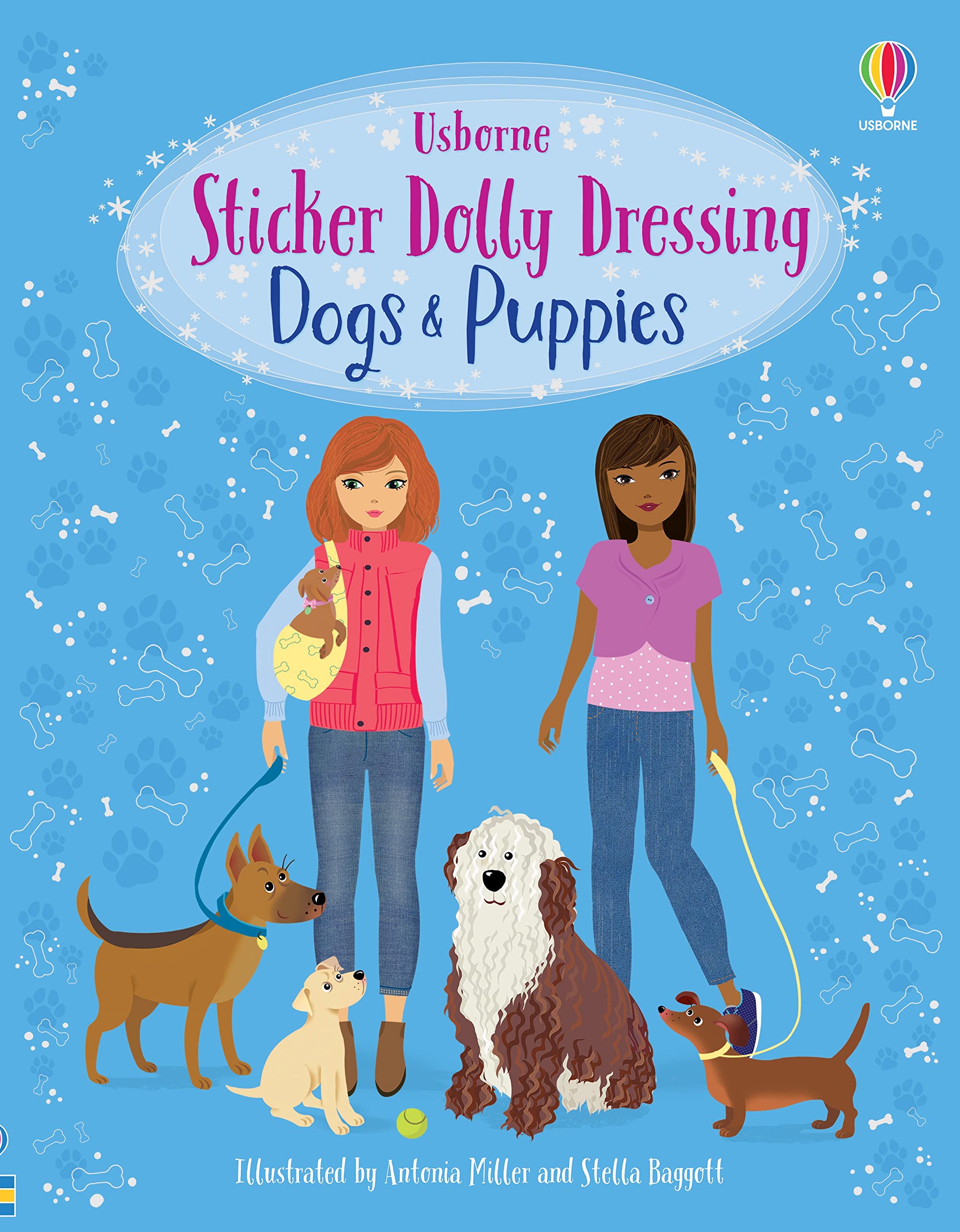 Sticker Dolly Dressing Dogs And Puppies,New