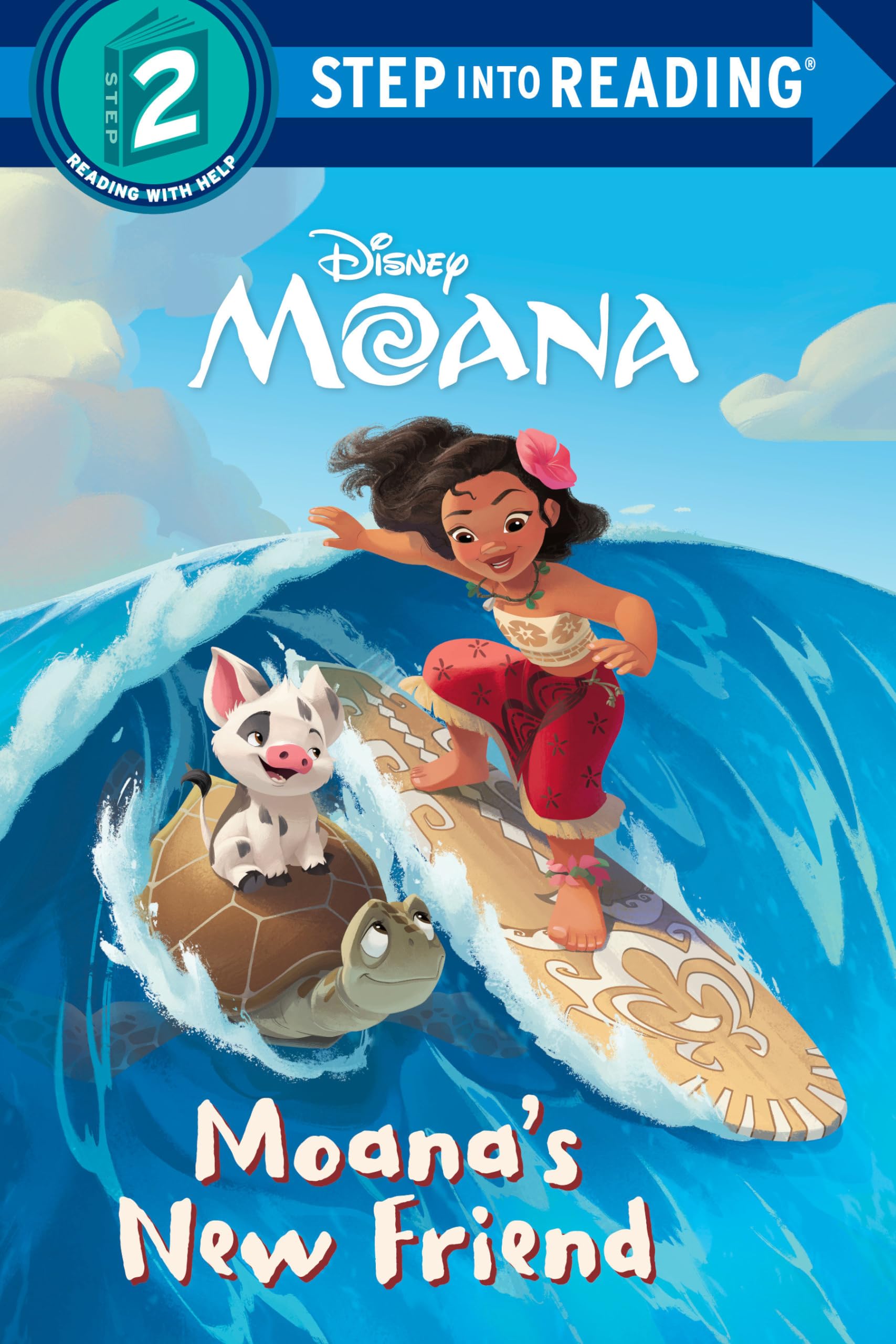 Moana's New Friend (Disney Moana) (Step into Reading),Used