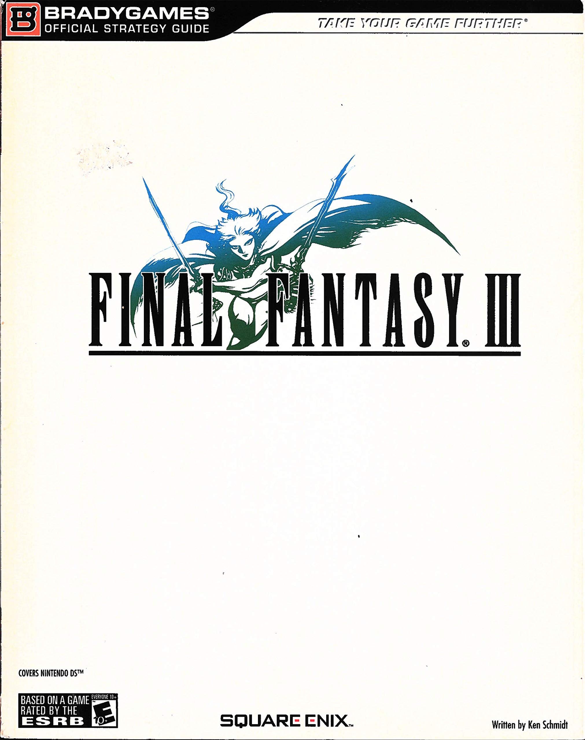 Final Fantasy III: Bradygames Official Strategy Guide,Used