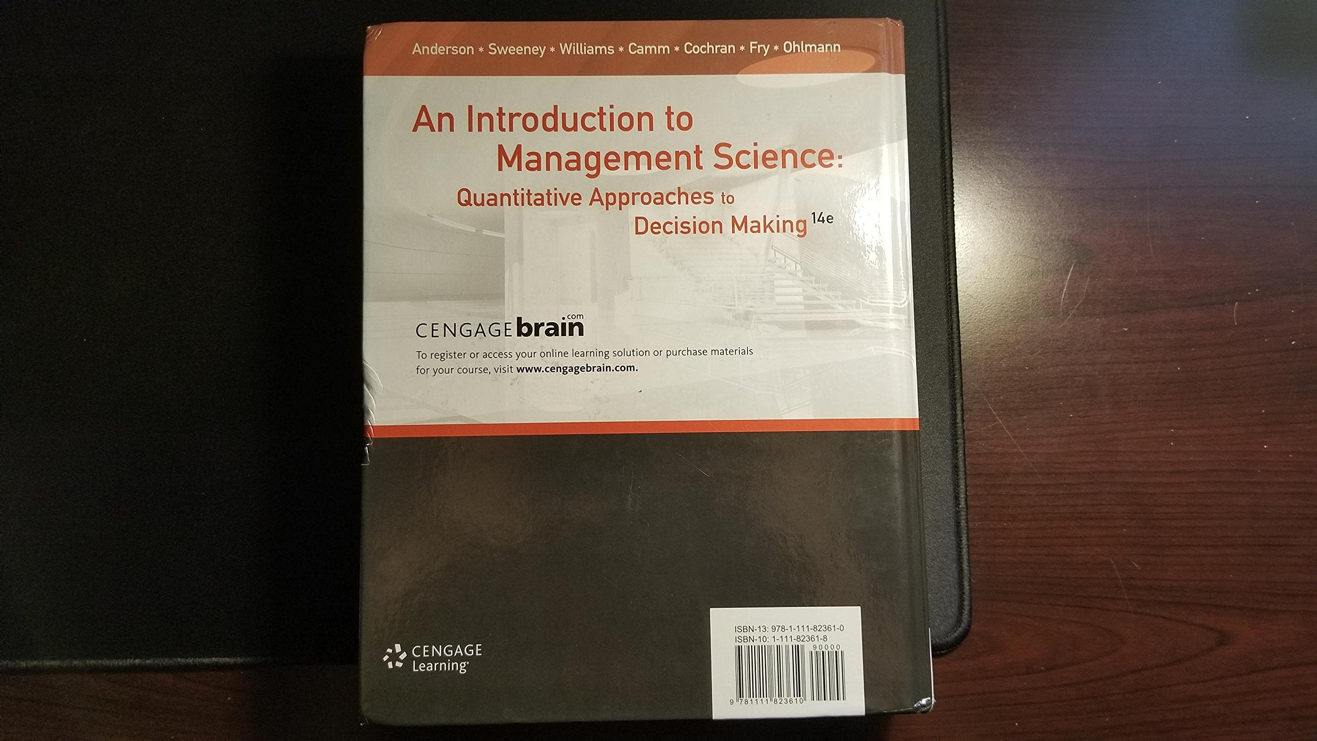 An Introduction to Management Science: Quantitative Approaches to Decision Making,Used