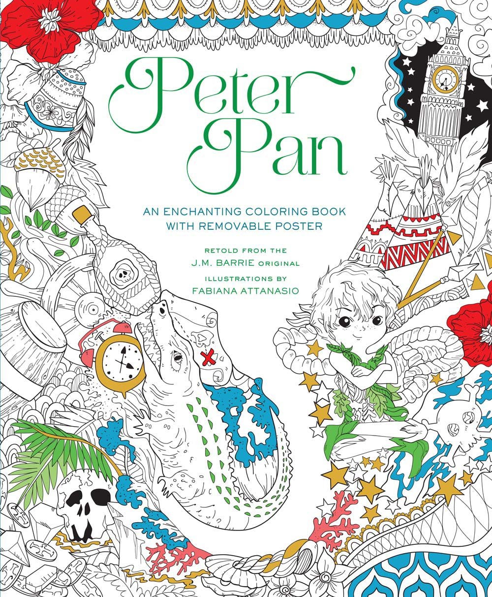 Peter Pan Coloring Book,Used