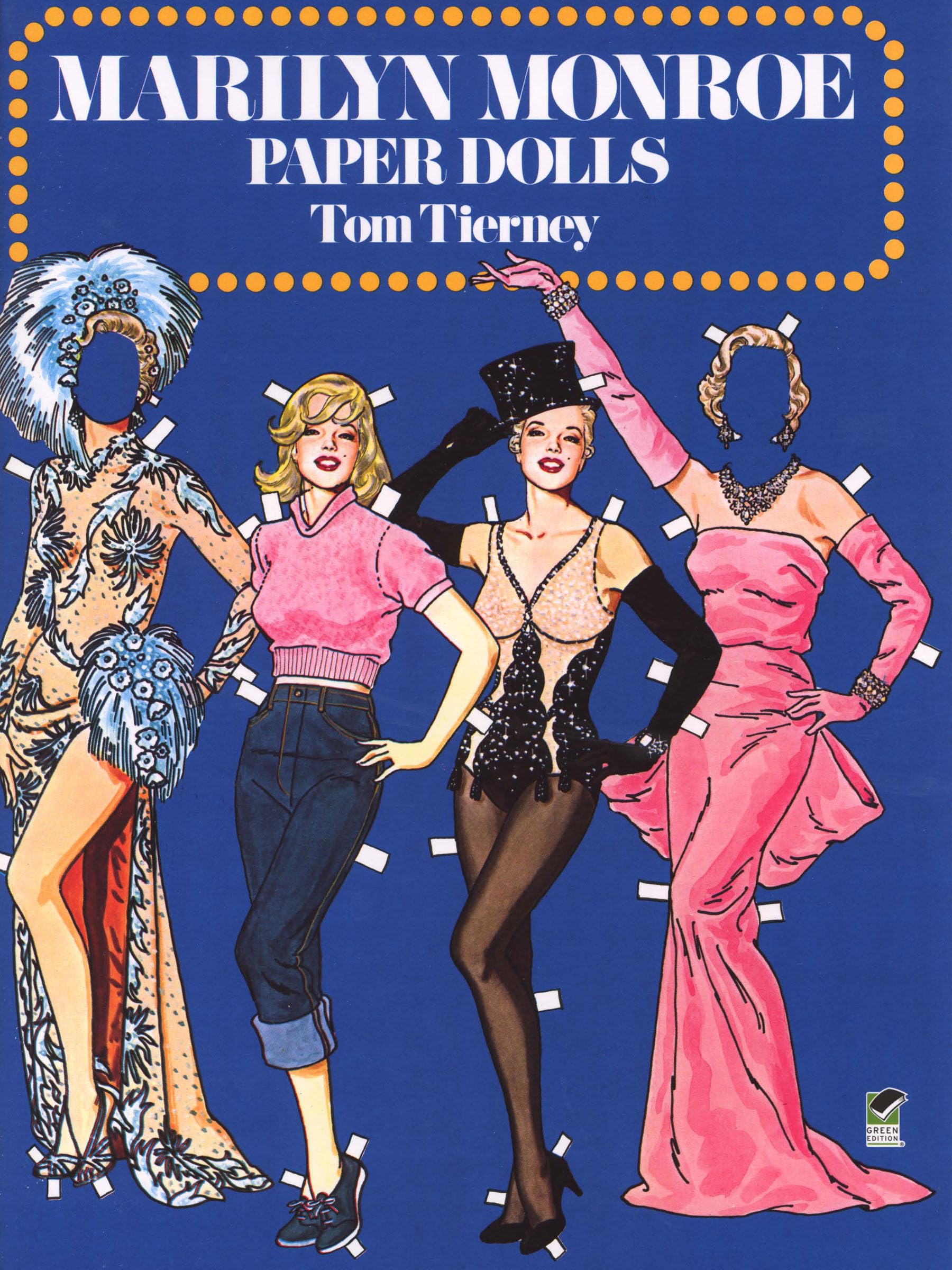 Marilyn Monroe Paper Dolls (Dover Celebrity Paper Dolls),Used