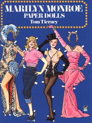 Marilyn Monroe Paper Dolls (Dover Celebrity Paper Dolls),Used