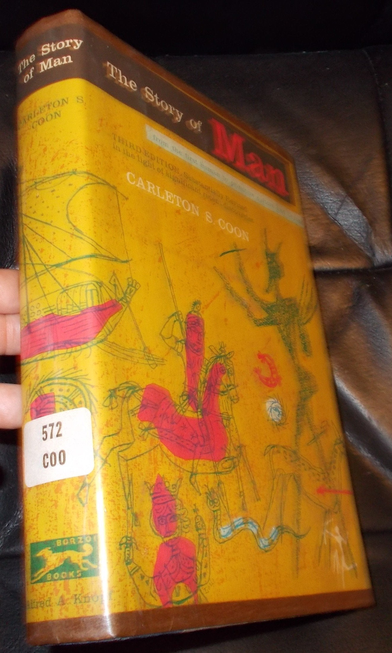 The Story of Man: From the First Human to Primitive Culture and Beyond,Used