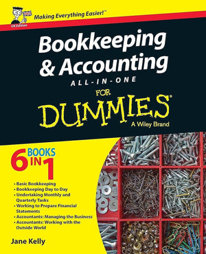 Bookkeeping and Accounting AllinOne For Dummies  UK,Used