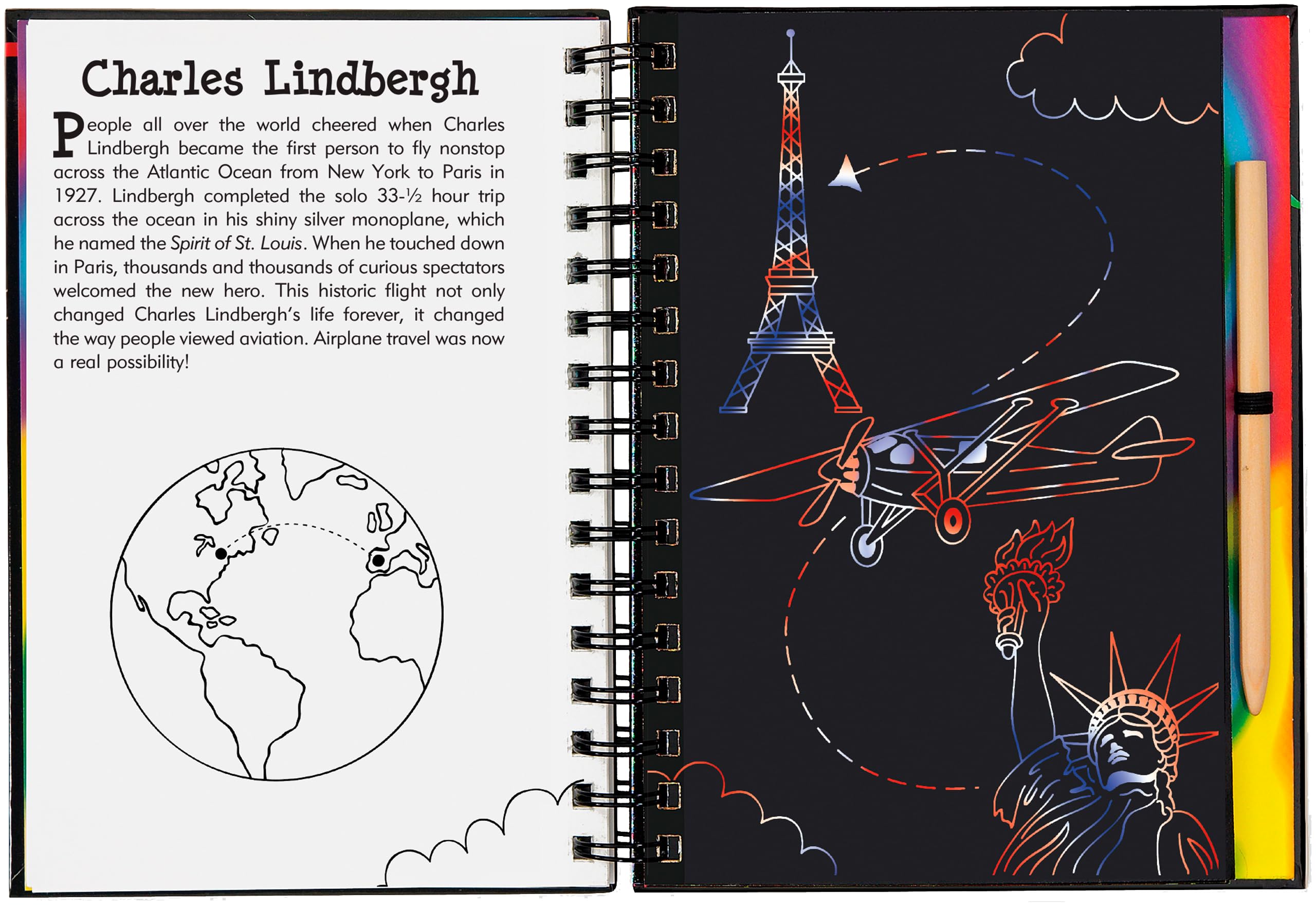 Scratch & Sketch Take Flight! (TraceAlong),Used