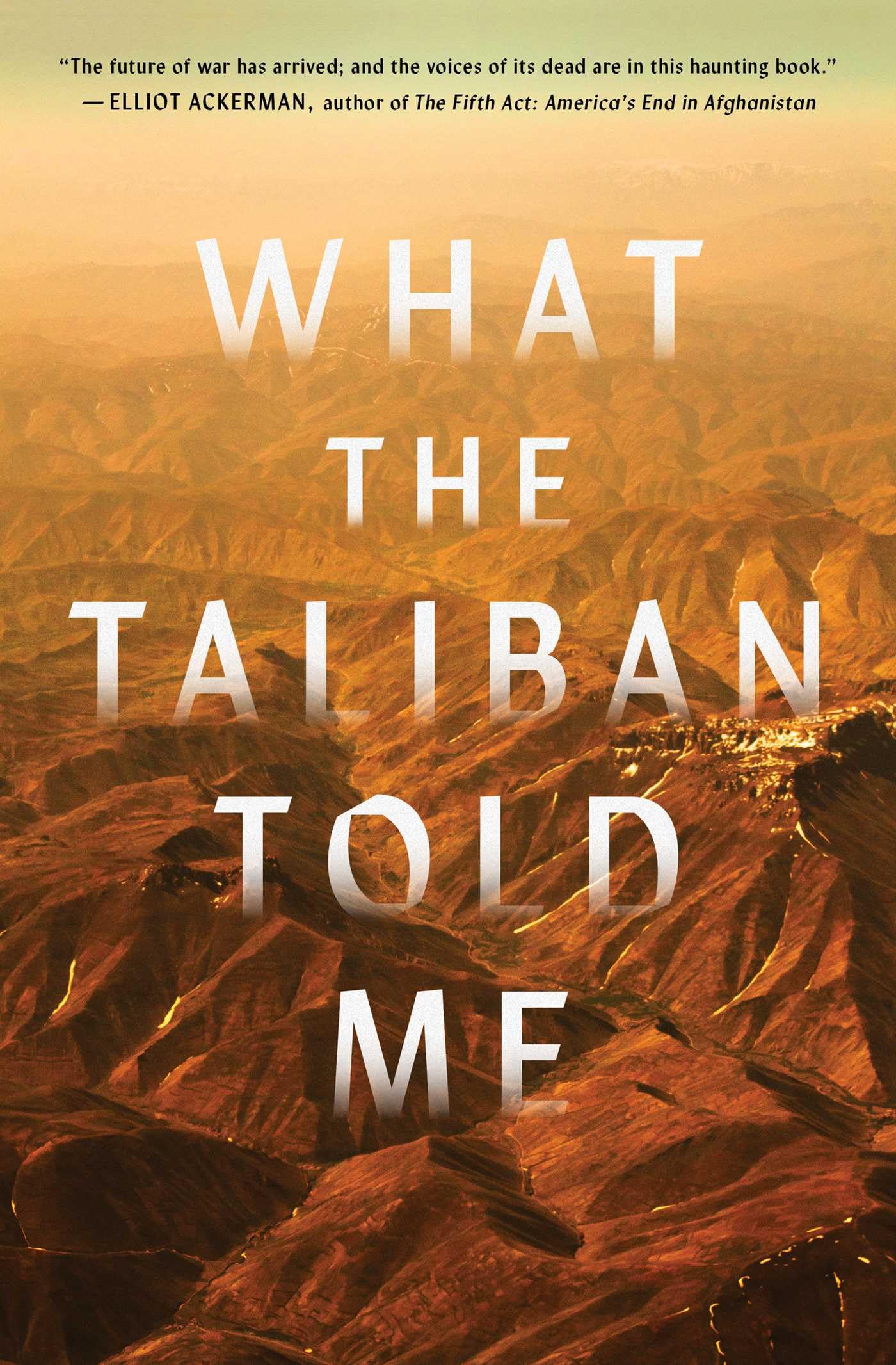 What the Taliban Told Me,New