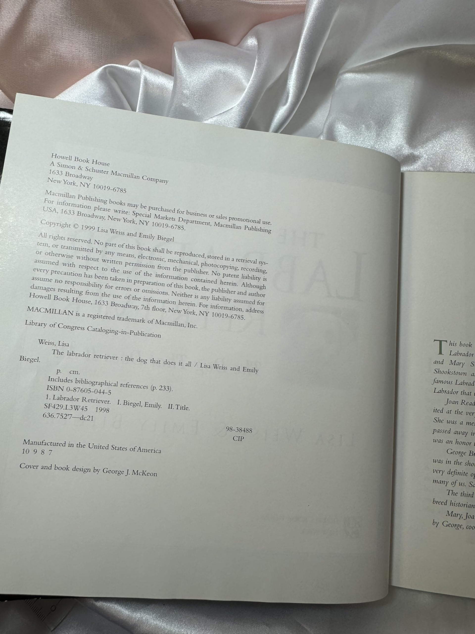 The Labrador Retriever: The Dog That Does It All,Used