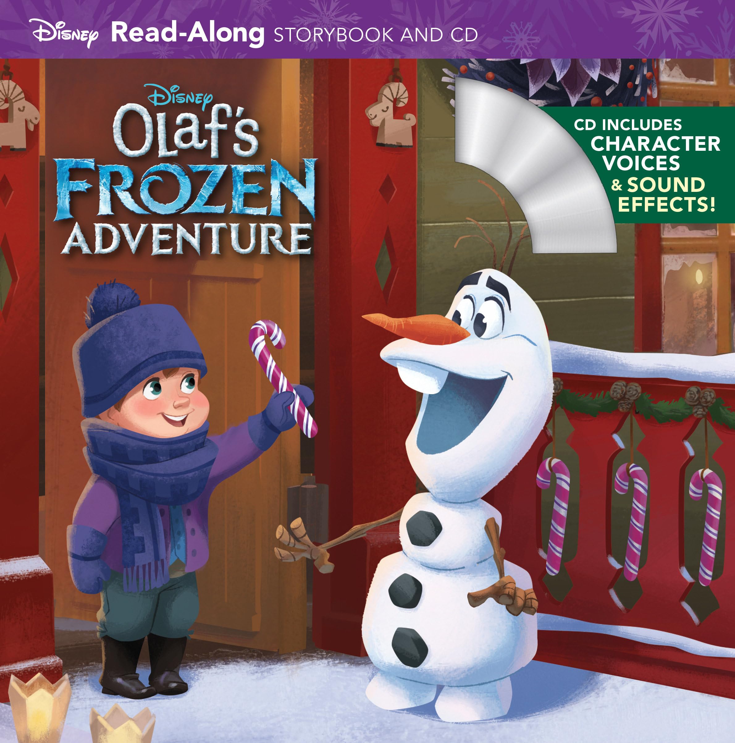 Olaf's Frozen Adventure ReadAlong Storybook and CD,New