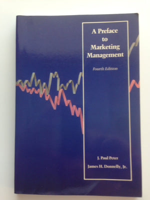 Preface To Marketing Management-new,New