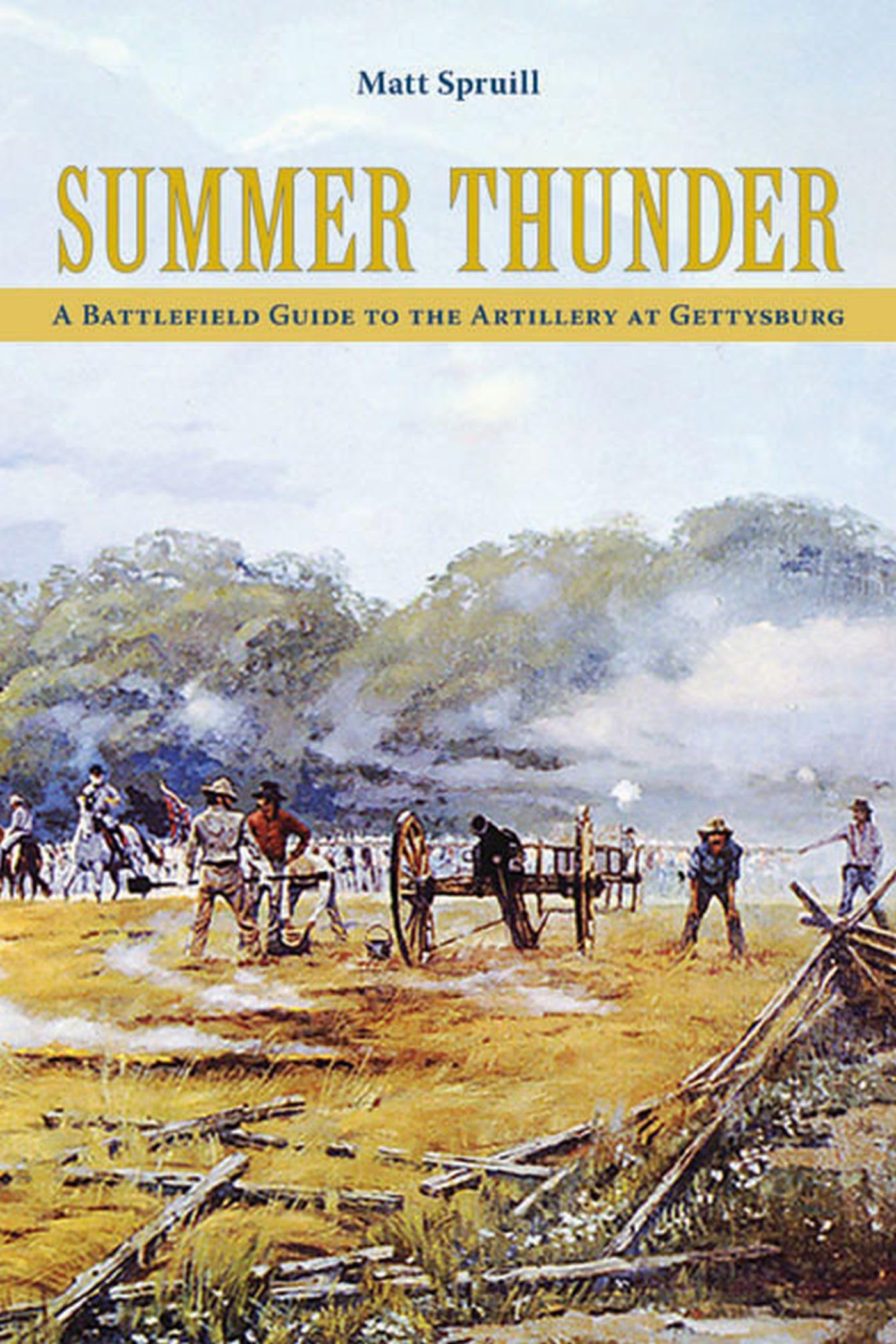 Summer Thunder: A Battlefield Guide to the Artillery at Gettysburg,Used