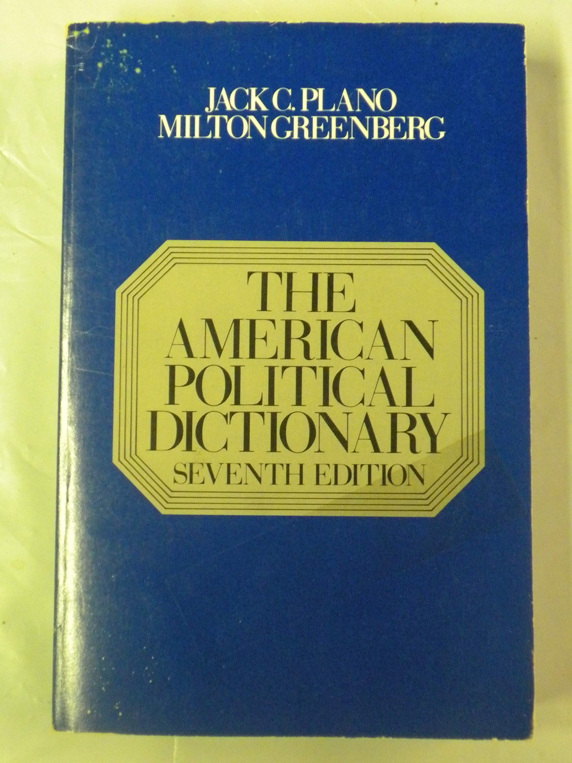 The American political dictionary,Used